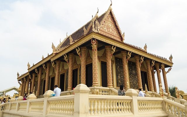 temple kmer pagoda